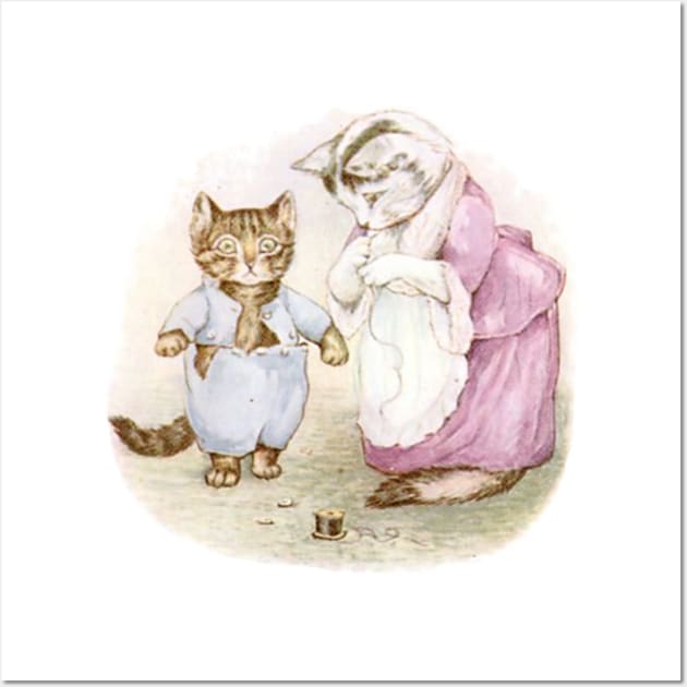 Tom Kitten, Beatrix Potter Wall Art by tfortwo